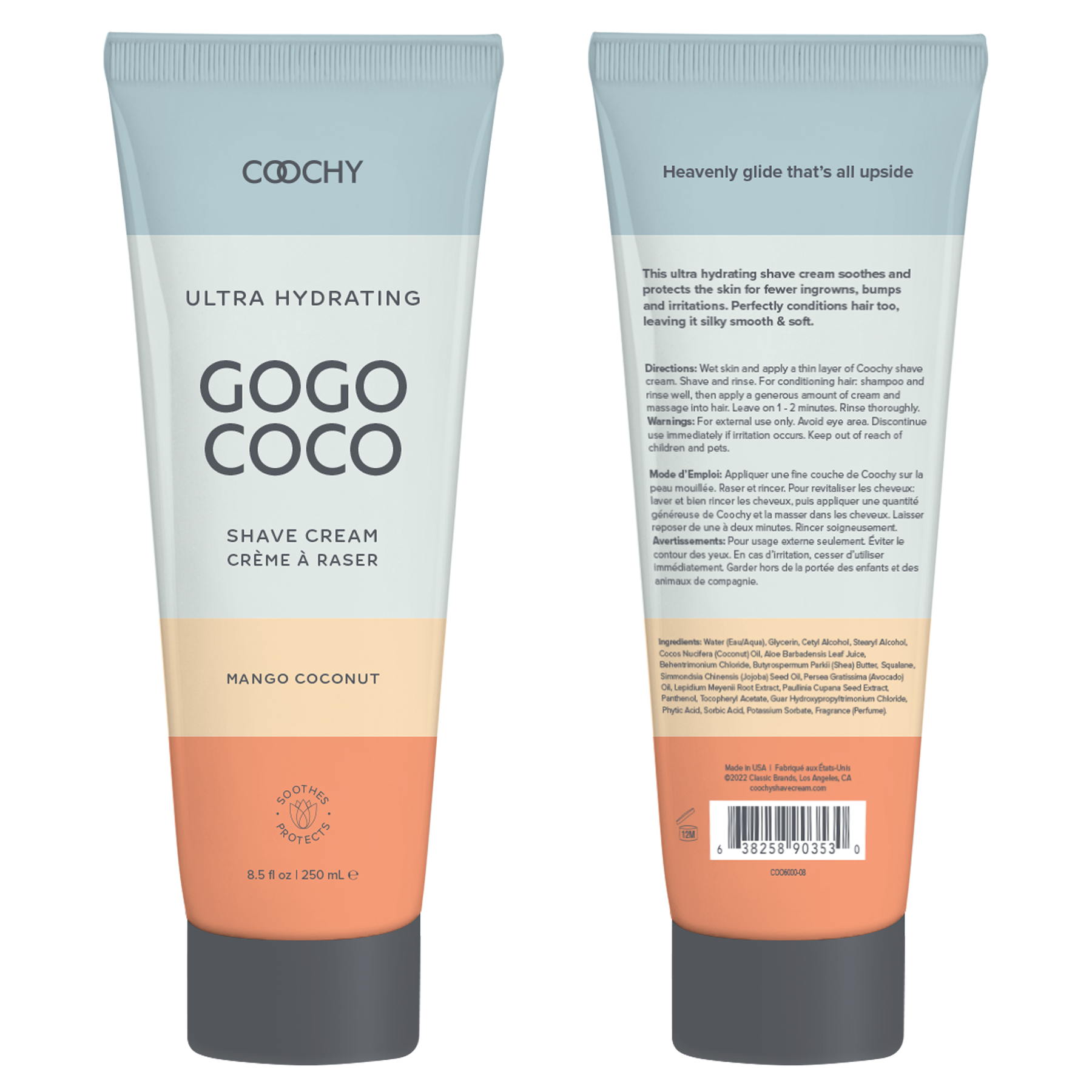 Ultra Hydrating Mango Coconut Shave Cream 8.5oz