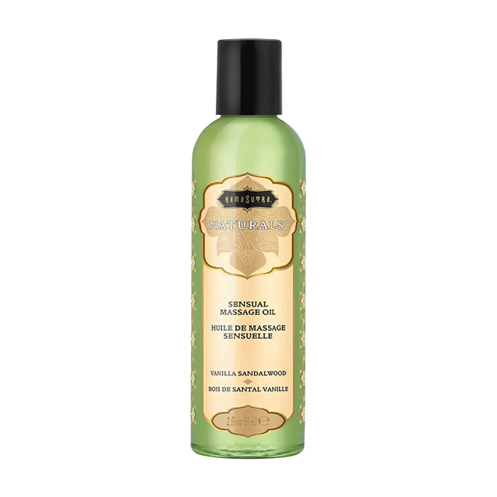 Huile de massage Naturals Vanille Bois de santal (2oz)
