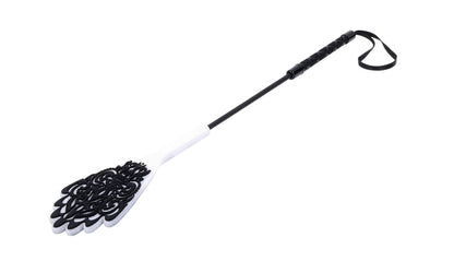 Lace Silicone Crop - Black