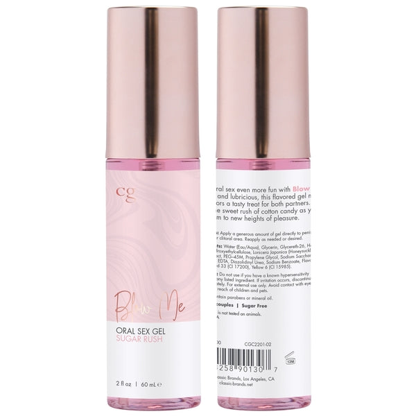 Gel pour sexe oral BLOW ME - Sugar Rush 2oz | 60mL