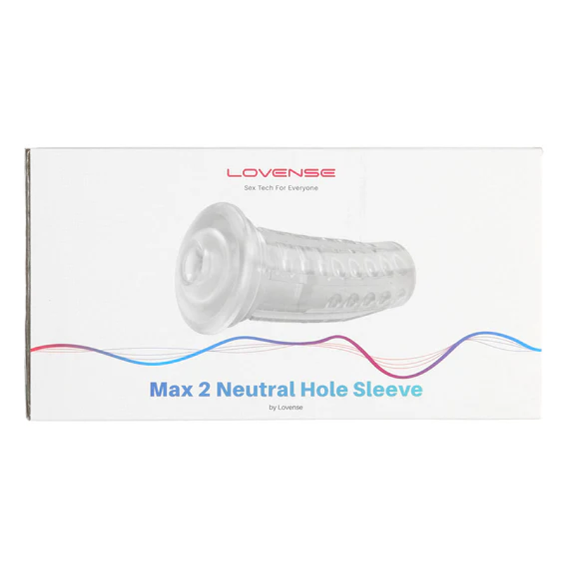 MAX 2 NUETRAL SHAPED SLEEVE - CLEAR