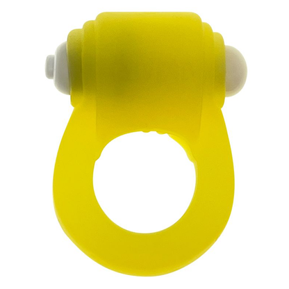 GLOWDICK, cockring avec LED, YELLOW ICE