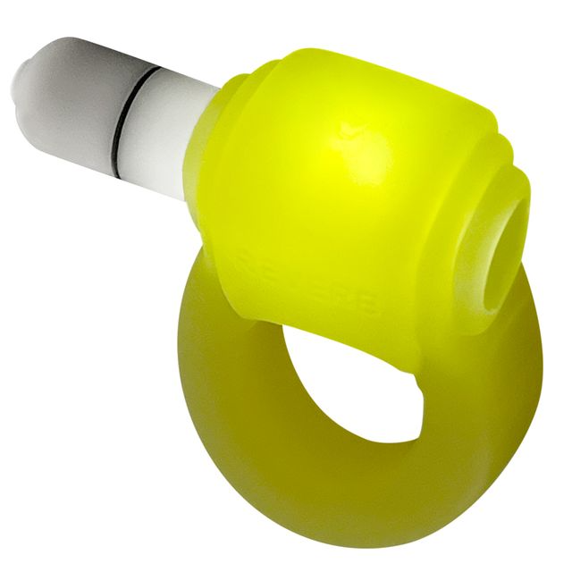 GLOWDICK, cockring avec LED, YELLOW ICE